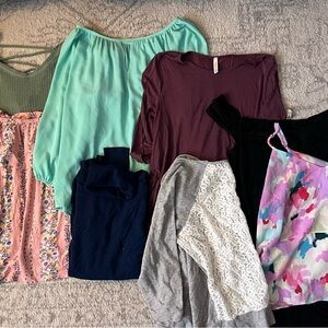 Women's Multicolor Tops Collection